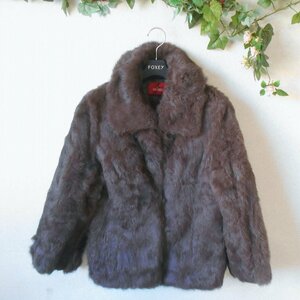 ピンクハウス PINKHOUSE 毛皮 ジャケット コート L ラビット ファー レディース