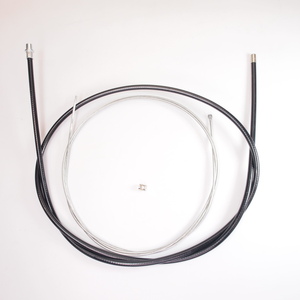 Brake cable front black -BGM PRO Superstrong 2.5mm- for Lambretta ランブレッタ LI SX TV LIS