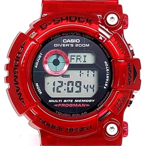 G-SHOCK ジーショック 【IT5UH6CX5WIX】 GW-203K-4 フロッグマン イルクジ2003 キャンディレッド スケルトン タフソーラー 2003年6月発売