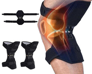 膝アシストロボンダー/バネの力で膝の負担を軽減/スポーツひざサポーター/膝の負担を軽減/半月板保護/2個セット/新品未使用