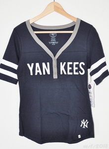 【野球/MLB/未使用品】ニューヨークヤンキース レディースTシャツ【