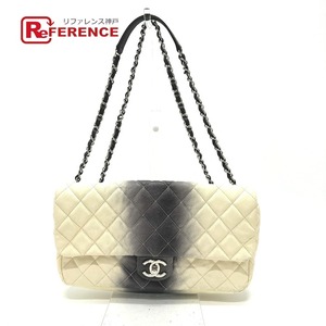 CHANEL シャネル マトラッセ チェーン カバン CCココマーク ショルダーバッグ ホワイト系 レディース【中古】