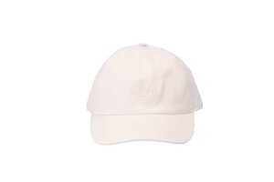 モンクレール レディース ベースボールキャップ クリーム ロゴ メッシュ フリーサイズ MONCLER 3B000 35 57448 041 CREAM/3