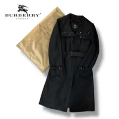 【美品】Burberry シングル トレンチコート 中綿ライナー付 38サイズ