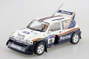 アオシマ 1/24 ベルキット No.16 MG METRO 6R4 LOMBARD RAC RALLYE 1986 Jimmy McRae/Ian Grindrod