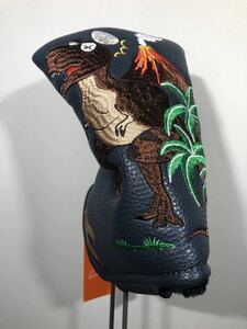 Zabi PUTTER COVER ザビ　ピン型マグネット式パターカバー　ZPC007149 Dinosaur 恐竜