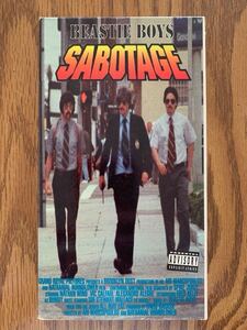 希少 BEASTIE BOYS Sabotage VHS ビデオ ビースティーボーイズ サボタージュ SPIKE JONES スパイクジョーンズ Ari Marcopoulos アリ マルコ