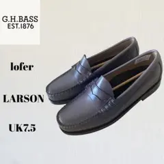 G.H.BASS BA11074A DARKGREY LARSON ローファー