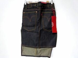 デッドストックLEVI’S REDリーバイスレッドGirl’s Long Front Skirtガールズロングフロントスカート S(ウエスト76ヒップ88cm)