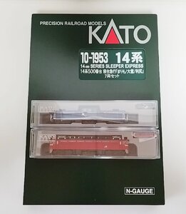 KATO 10-1953 14系500番台 寝台急行「まりも/大雪/利尻」 7両+ 7008-L DD51後期耐寒形北斗星（グレーHゴム）+3071-2 ED76-500