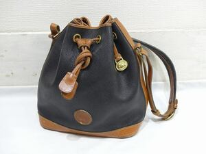 USA製 OLD DOONEY & BOURKE オールド ドゥーニー&バーク レザー 巾着 ショルダー バッグ