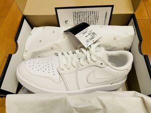 ★ 25.5 ナイキ エアジョーダン1 ホワイト クロコダイル NIKE AIR JORDAN1 LOW GOLF ★