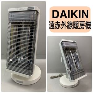 SU■ DAIKIN ダイキン 遠赤外線暖房機 CERAMHEAT セラムヒート ERFT11YS-W 白 ホワイト 2021年製 首振り タイマー 電気ヒーター 暖房器具