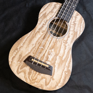 KALA QUILTED ASH U-BASS(U-BASS-QA-FS) カラ ピックアップ内蔵 ウクレレベース QUILTED ASH