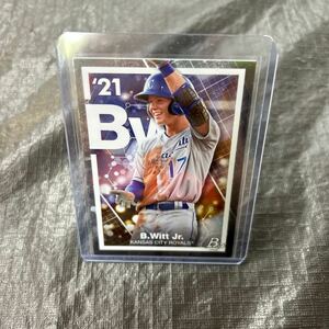 2021 Bowman Platinum Bobby Witt JR. KC Royals PE-11