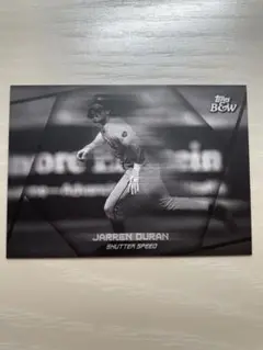 Topps Black & White Baseball デュラン　インサート