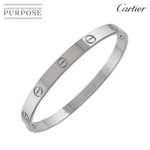 カルティエ Cartier ラブ ブレス #18 K18 WG ホワイトゴールド 750 ブレスレット Love Bracelet 90253029