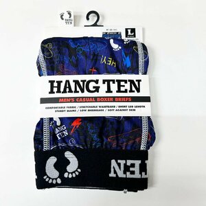 激安★ M ★ HANGTEN ボクサーパンツ ダークネイビー スケボープリント