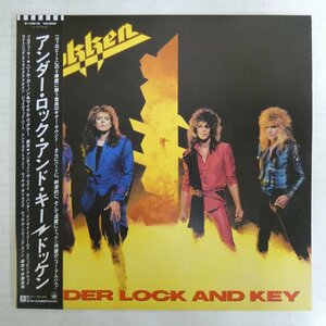 47063794;【帯付/美盤】Dokken / Under Lock And Key