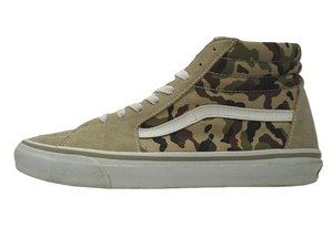 バンズ VANS 29cm ”CAMO” SK8-HI カモ スケート ハイ 迷彩柄 ハイカット スニーカー US11 BEIGE ベージュ メンズ