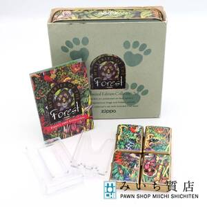 質屋 未使用 ZIPPO ジッポ Mysteries of the Forest ミステリー オブ ザ フォレスト 4点セット オイルライター H12684-1 みいち質店