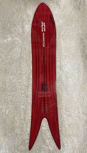 限定品☆超希少☆ MOSS SNOWSTICK FISHBONE Limited Edition SW62 162cm モススノースティック 最上位モデル フィッシュボーン