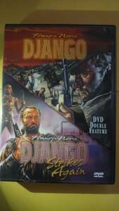 【マカロニ・ウエスタン】映画DVD「DJANGO / DJANGO STRIKES AGAIN (日本語音声・字幕共に無し、リージョンALL/フリー)」フランコ・ネロ