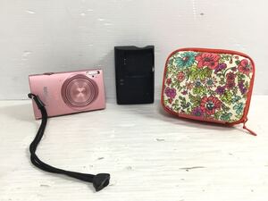 [K-2024]Canon IXY 430F コンパクトデジタルカメラ★通電.シャッターOK キャノン ピンク☆売り切り 1円スタート♪