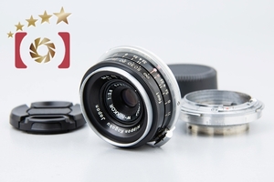 【中古】Nikon ニコン W-NIKKOR 35mm f/3.5 ニコンSマウント用