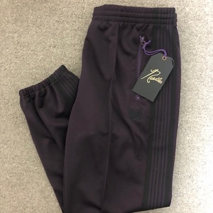 新品 未使用 サイズL Needles Zipped Track Pant Poly Smooth Dk.Purple ニードルズ ジップド トラック パンツ ポリ スムース