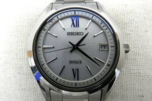 30296 ★ SEIKO セイコー SADZ185 7B24-0BM0 DOLCE ドルチェ 電波ソーラー 腕時計 ★ 中古品 稼働品