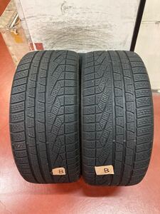 石川県発 バリ溝 275／35R20 2本 PIRELLI SOTTOZERO WINTER240 275 35 20 ポルシェ ベンツ GLE Rクラス BMW カイエン ボルボ B 4本購入可能