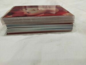 C003　優香ビジュアルフォトカード　レギュラーカード　キラキラ　50枚まとめ売り　箱付き