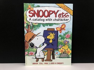 全47ページ スヌーピー PEANUTS カタログ SNOOPY etc USA オールド [pe-654]