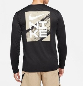 NIKE DF LGD SC 長袖 Tシャツ 黒 ブラック XL ナイキ ドライフィット トレーニング ジム ワークアウト L/S ロングスリーブ DD6808-010