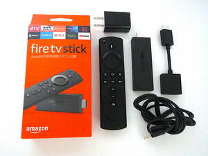 二点落札で送料無料！ 2A4 Amazon Fire TV Stick Alexa 第2世代 音声認識 リモコン付 アマゾン ファイヤースティック