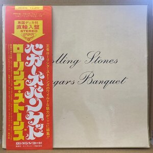 ROLLING STONES /BEGGARS BANQUET /PS539 /国内盤 /ソノシート,ライナー×2★送料着払い★URT