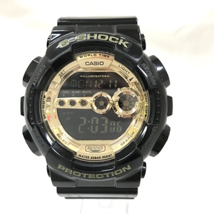 CASIO 腕時計 G-SHOCK クオーツ 樹脂バンド GD-100GB-1JF [jgg]