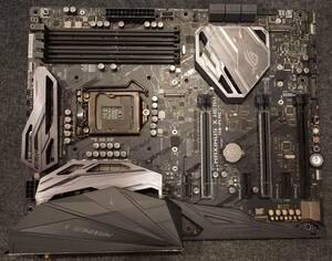 【動作確認済】ASUS ROG MAXIMUS X HERO(WI-FI AC) LGA1151(Intel第8世代/第9世代) Z370 ATXマザーボード IOパネル一体型