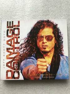 【メロハー特集】 JEFF SCOTT SOTO ジェフスコットソート 中古 CD ＋ DVD 限定 2枚組 DAMAGE CONTROLデジパック輸入盤 セル版 貴重品