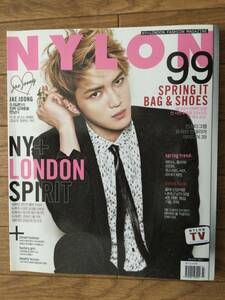 ジェジュン　雑誌　NYLON 訳付き　美品