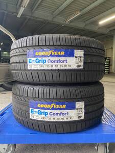 【法人宛限定送料無料】GYYA103135 GOODYEAR　245/35R20 95WXL　E-Grip Comfort　2本セット　2020年製