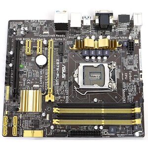 【中古】ASUS製 MicroATXマザーボード Z87M-PLUS LGA1150 [管理:2000012088]