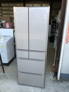 HITACHI 日立 2020年 R-X51N 505L 6ドア 冷凍冷蔵庫 ガラスドア