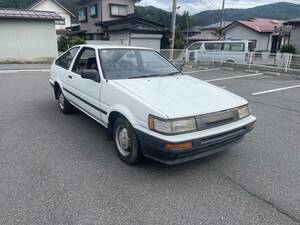 トヨタ AE85 後期レビン4AGミッション載せ替え　LSD ベース車　AE86