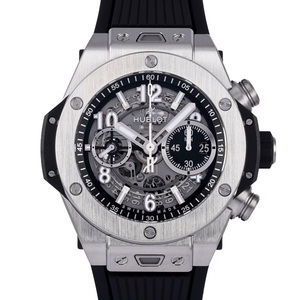 ウブロ HUBLOT ビッグバン ウニコ チタニウム 421.NX.1170.RX ブラック文字盤 新品 腕時計 メンズ