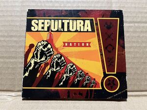 デジパックCD『セパルトゥラ　ネイション』送料185円 Sepultura Nation