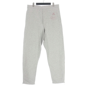 メゾンマルジェラ 10 Maison Margiela 10 21SS 1CON SWEAT PANTS スウェットパンツ 裾ジップ 46 グレー S50KA0552 国内正規 メンズ