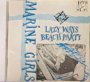 マリン・ガールズ（The Marine Girls）「ビーチ・パーティ（Beach Party）」【ネオアコ】（A4）CD