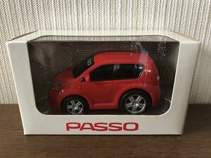 パッソ PASSO 色見本 ミニカー プルバックカー■シャイニングレッド